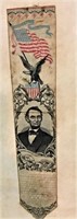 Abraham Lincoln Silk Emancipation Motto