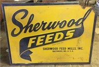 Sherwood Feeds Tin Sign, Baltimore MD