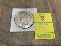 1935S Silver Peace Dollar