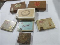 Cigar boxes and cigarette cases