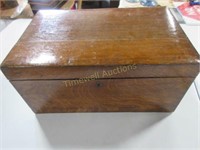 Wooden document box