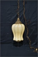 Vintage Hanging Pendulum Lighting - Plug In 19"