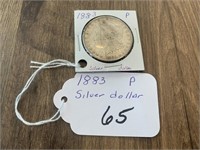 1883P Morgan Silver Dollar
