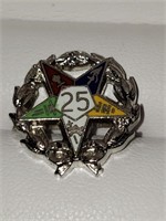 EASTERN STAR LAPEL PIN