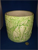 PORCELAIN ELEPHANT PLANTER