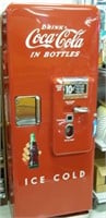 Coca Cola 10 Cent Drink Machine W/ Key Fully *
