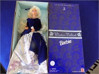 Winter Velvet Barbie in Box