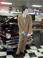 74" Male Mannequin-Clothed W/ Stand