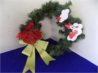 Mini Mouse Christmas Wreath 17"