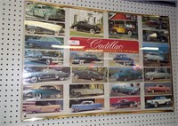 Cadillac Picture Display 1940-1958 24 x 36