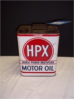 HPX 2 Gallon Metal Oil Can