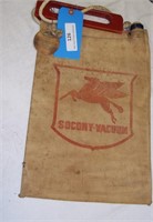 Socony-Vacuum Canvas Water Bag