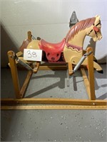 Vintage Bouncing Horse