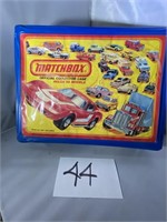26 MatchBox Cars and case