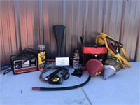 Numerous Tools and Car Care Products