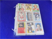 8 Sheets 70s - 80s Hockey Cards