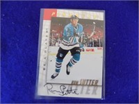 Ron Sutter 1998 Pinnacle Signed