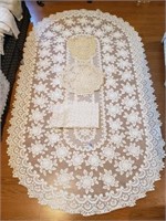 Assorted Table Linens & Doilies