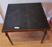 Old Folding Card Table