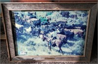 "Round Up on the OW Ranch, Sheridan, Wyoming"