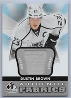 Dustin Brown SP Game Used Jersey card