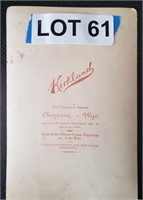 John B. Kendrick Cabinet Card, C.D. Kirkland, Chey