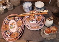 Chalice Melamine Plate & Platter Set, Vase, etc.