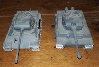 "Solide, made in France" Pair of Toy Tanks