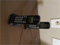 Panasonic office phone set 4 phones + base unit