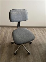 Used small grey office chair