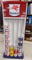 Fully Restored Mobil Oil Display Service Cabinet*