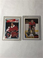 Patrick Roy 2nd & 3rd Year Hockey Cards
