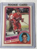 Steve Yzerman Rookie Hockey Card