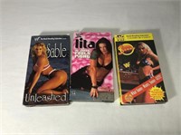 3 WWF Divas VHS Tapes