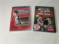 2004 & 2007 Boston Red Sox DVDs SEALED