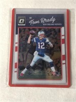 2016 Panini Optic Tom Brady Football Card