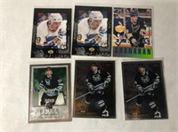 Lot Of 6 Brendan Shanahan Insert Hockey Cards