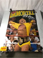 Vintage Hulk Hogan Wrestling Poster