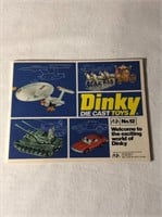 1976 Dinky Toys Diecast Car Catalogue
