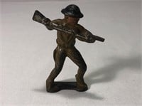 Vintage Lead Soldier - Standing With Gun