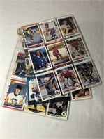 27 Early 1990's Rookie Hockey Cards