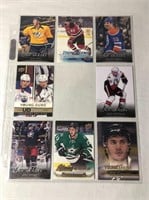 8 Young Guns Canvas Rookie Hockey Cards