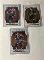 3 Coast To Coast Legends Hockey Cards