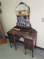 Antique vanity. Nice solid piece