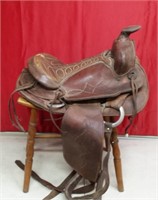 Western Riding Saddle