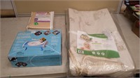 Baby Crib Padded Sheet, potty, & Change Table Pad