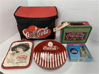 Coca-Cola Plates, Lunchbox, Asst.