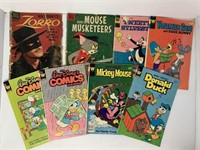 8 - Asst. Comic Books - Walt Disney, MGM