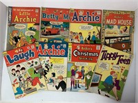 7 - Archie Series Comic Books & 1 - Tippy Teen