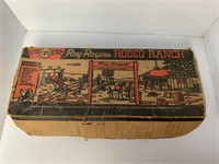 Marx Roy Rogers Rodeo Ranch Tin Playset